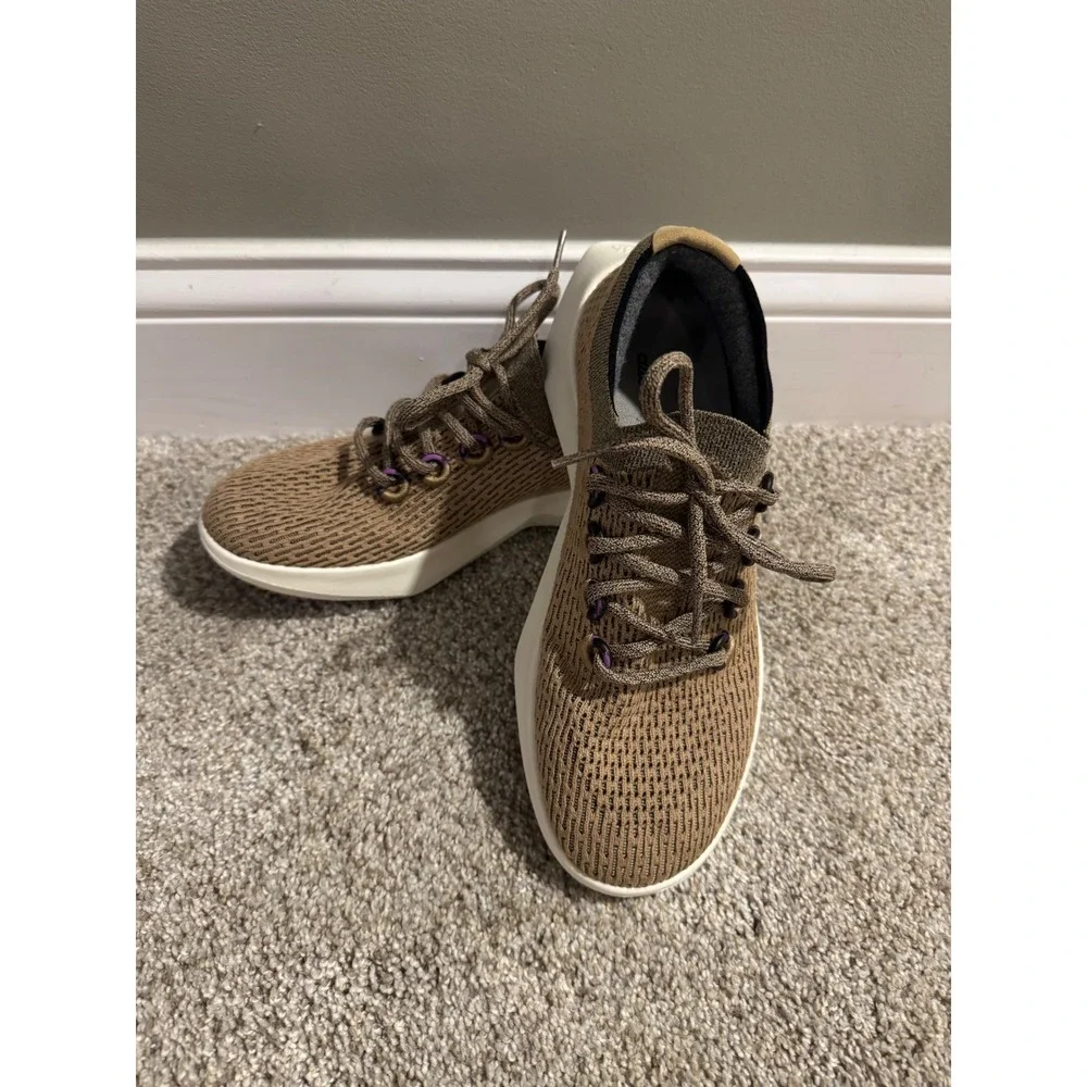 Allbirds Tree Dasher 2 Lmtd Edition Hazy Beige Lux Purple Sneaker Women's 9.5